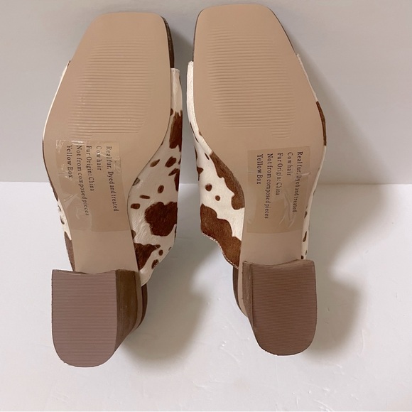 NEW Yellowbox Cataline Cow Hair Heel Size 7.5 - Picture 14 of 14